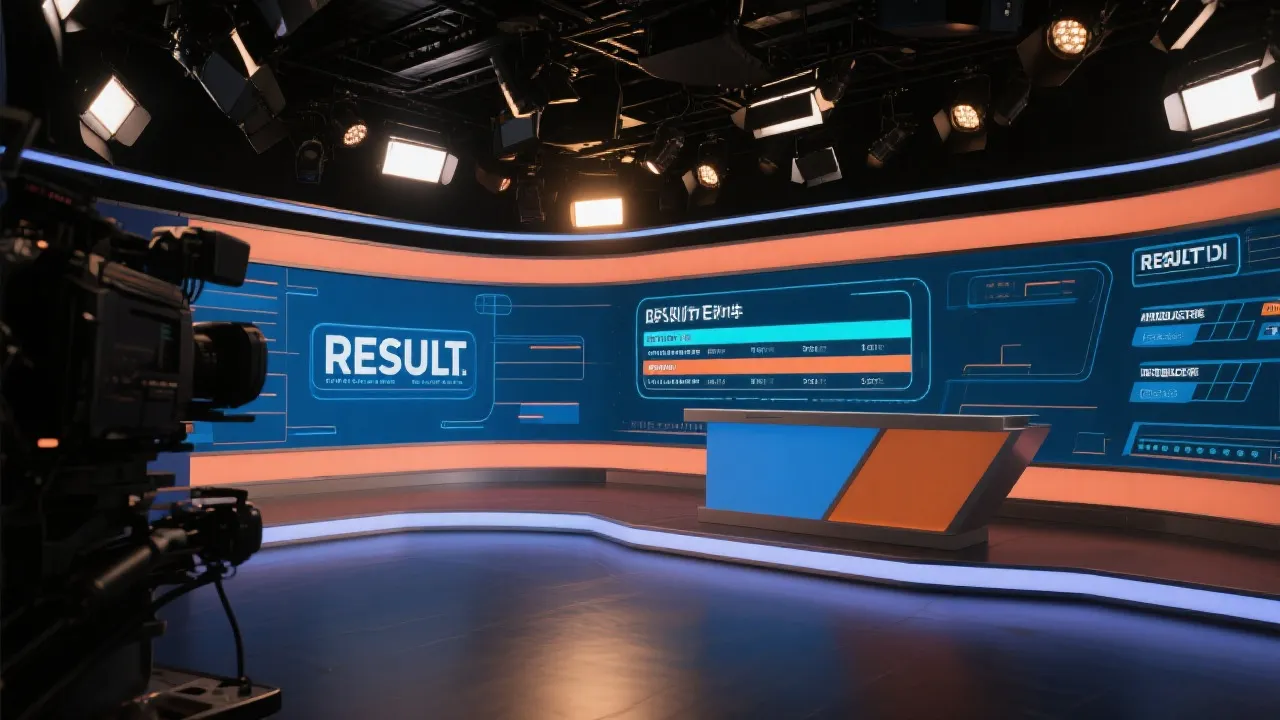 开奖直播室同步画面示意